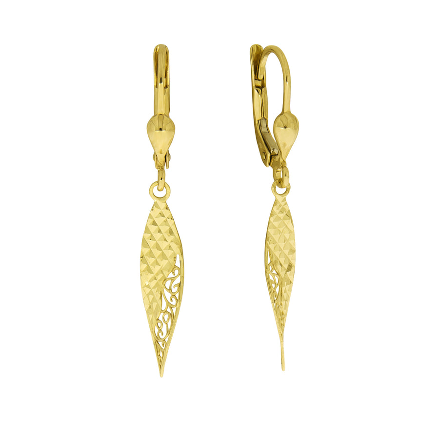Ohrhänger 375 Gelbgold