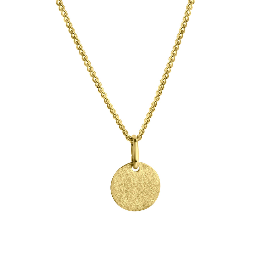 Anhänger mit Kette 925-Sterling Silber vergoldet