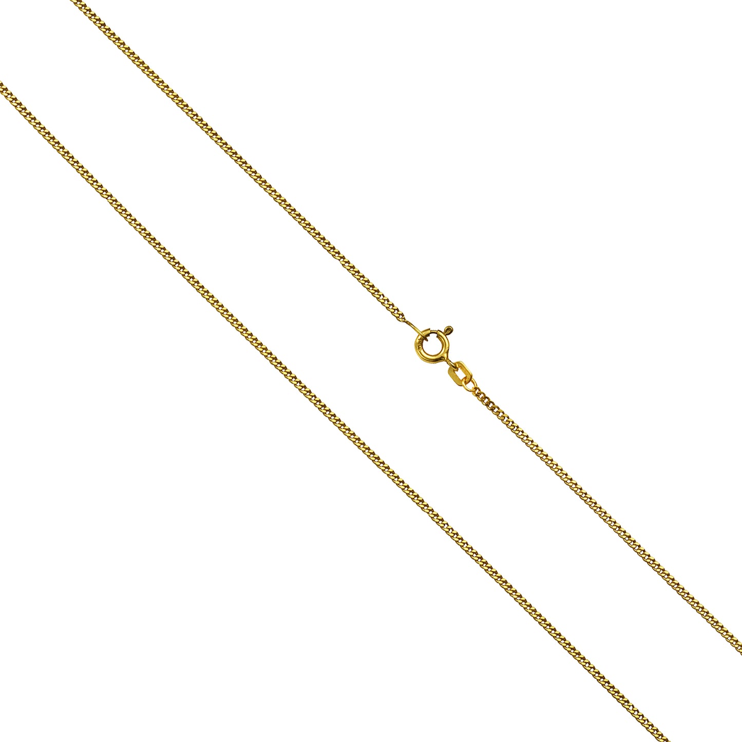 Kette 585/- Gelbgold glanz 42 cm