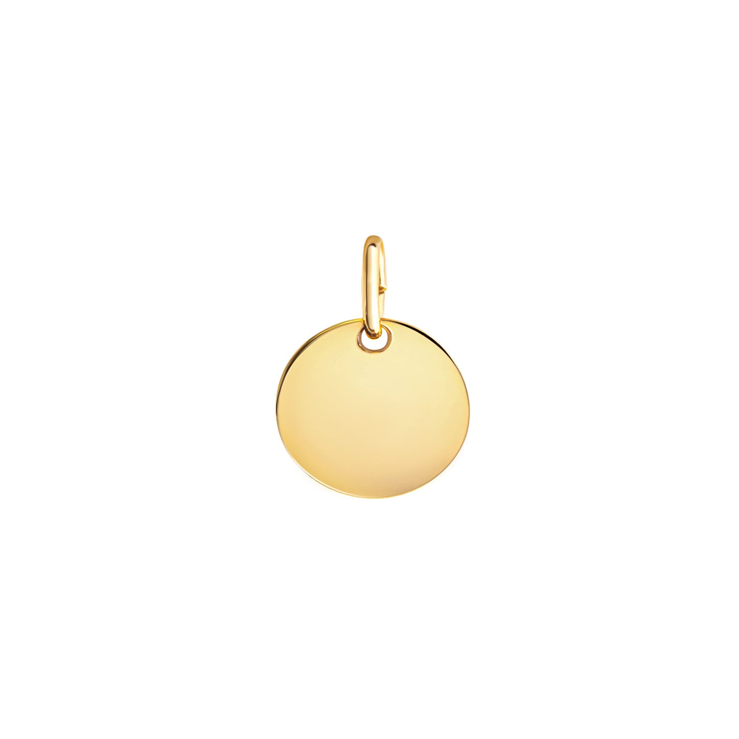 Anhänger 333/- Gelbgold Anhänger Gravurplatte
