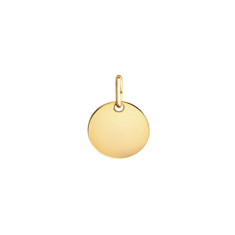 Anhänger 585/- Gelbgold Anhänger Gravurplatte