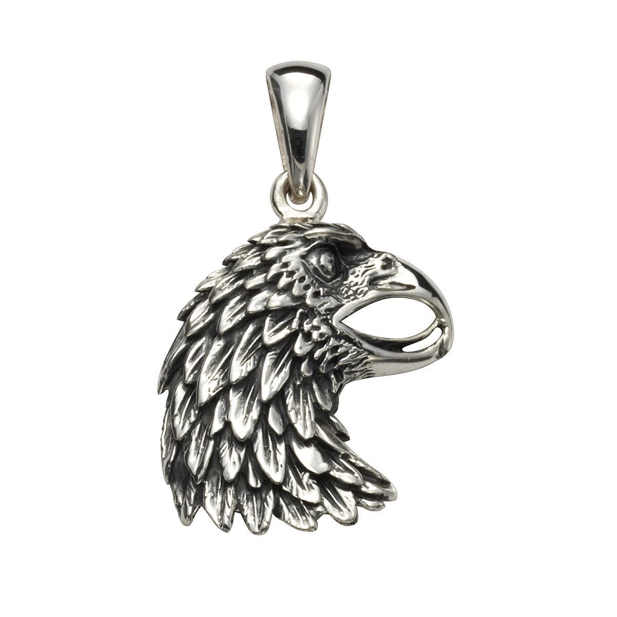 Anhänger 925 Sterling Silber oxydiert Adler