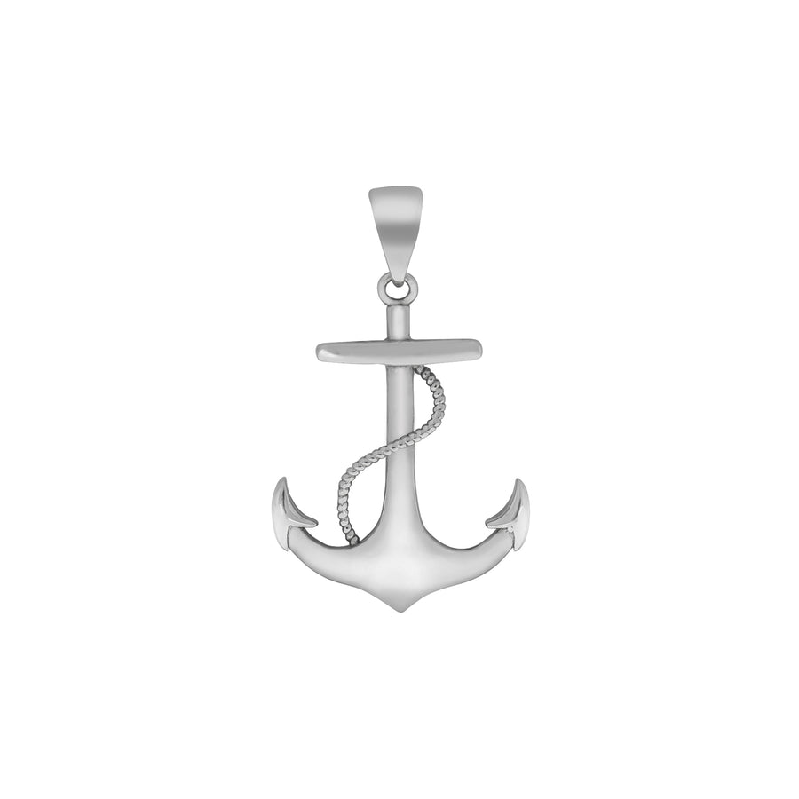 Anhänger Motiv Anker 925/- Sterling Silber rhodiniert