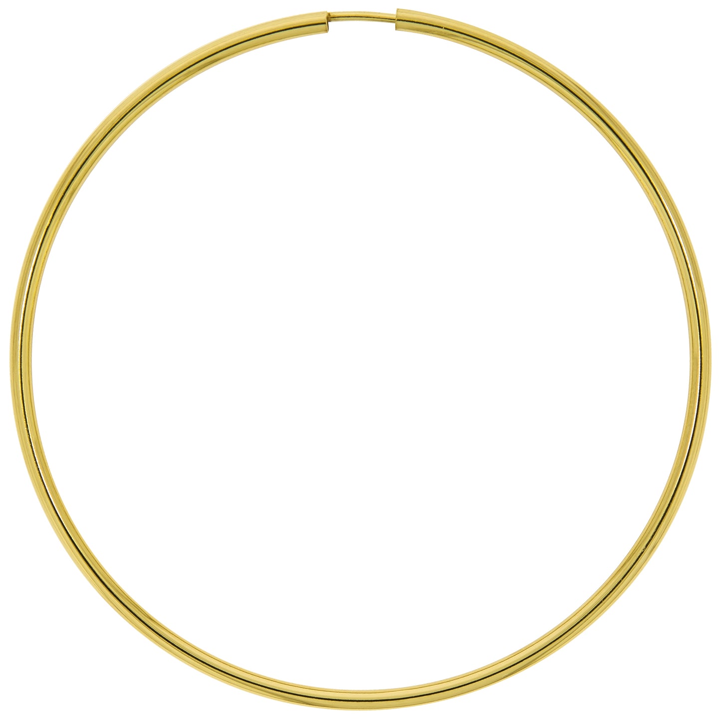 Creolen 333/- Gelbgold glanz 60 mm