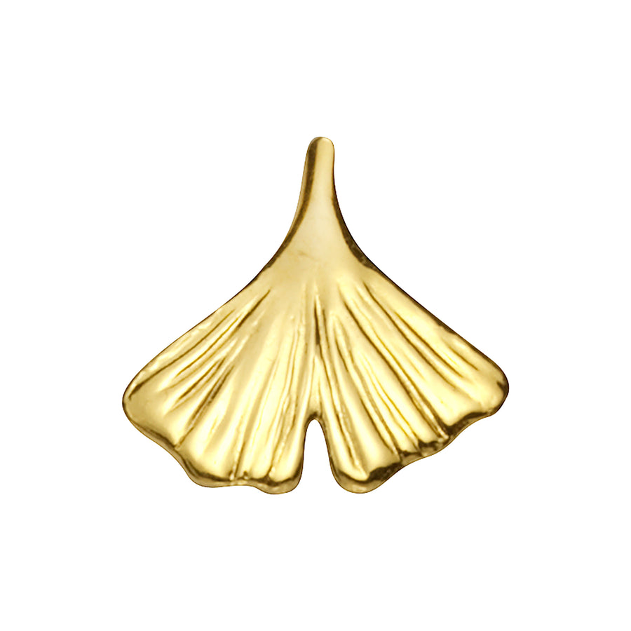 Ginkgo Anhänger – Gold