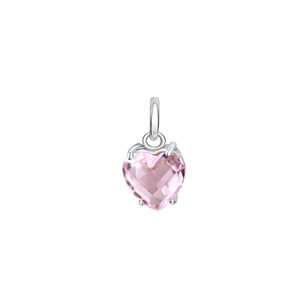 Anhänger 925/- Sterling Silber rhodiniert Herz