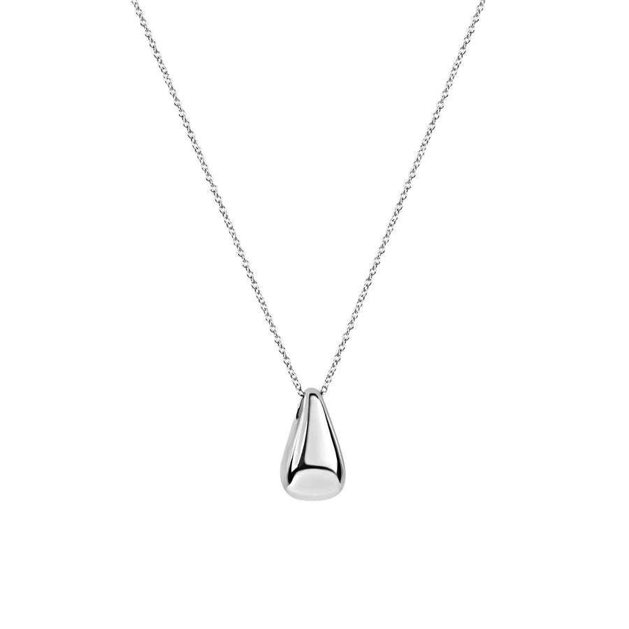 Anhänger mit Kette 925/- Sterling Silber rhodiniert glanz