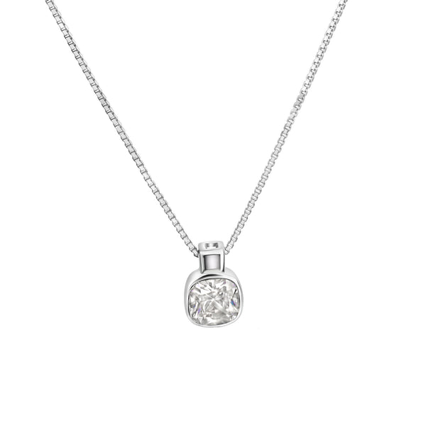 Set A/K + OS 925/- Sterling Silber rhodiniert Set Zirkonia