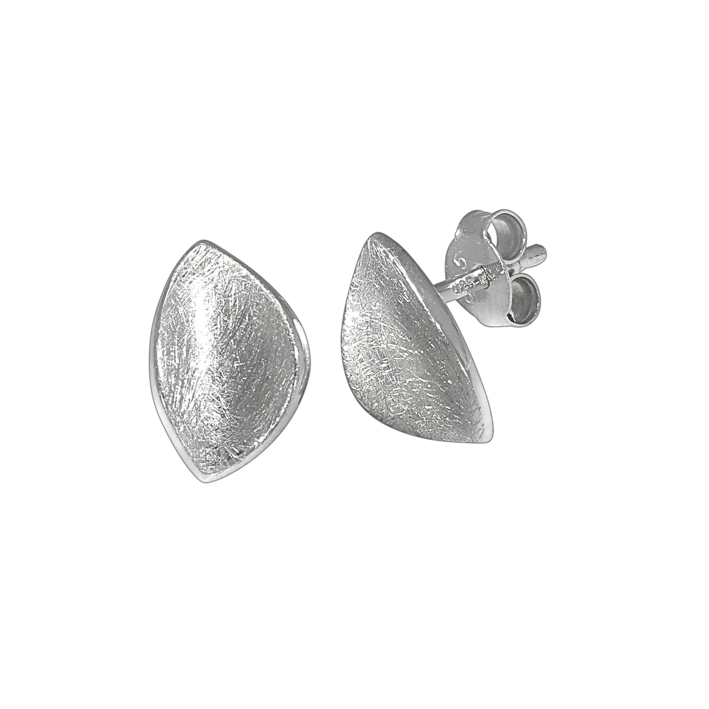 Ohrstecker 925 Silber eismatt