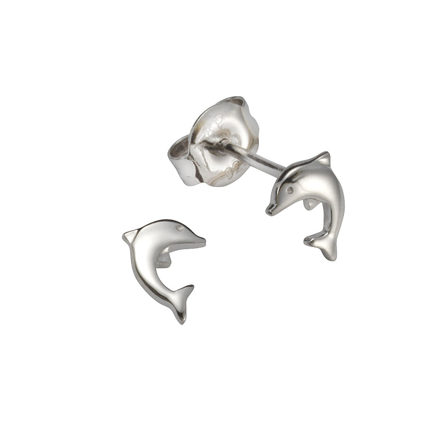 Ohrstecker 925 Silber Delfin