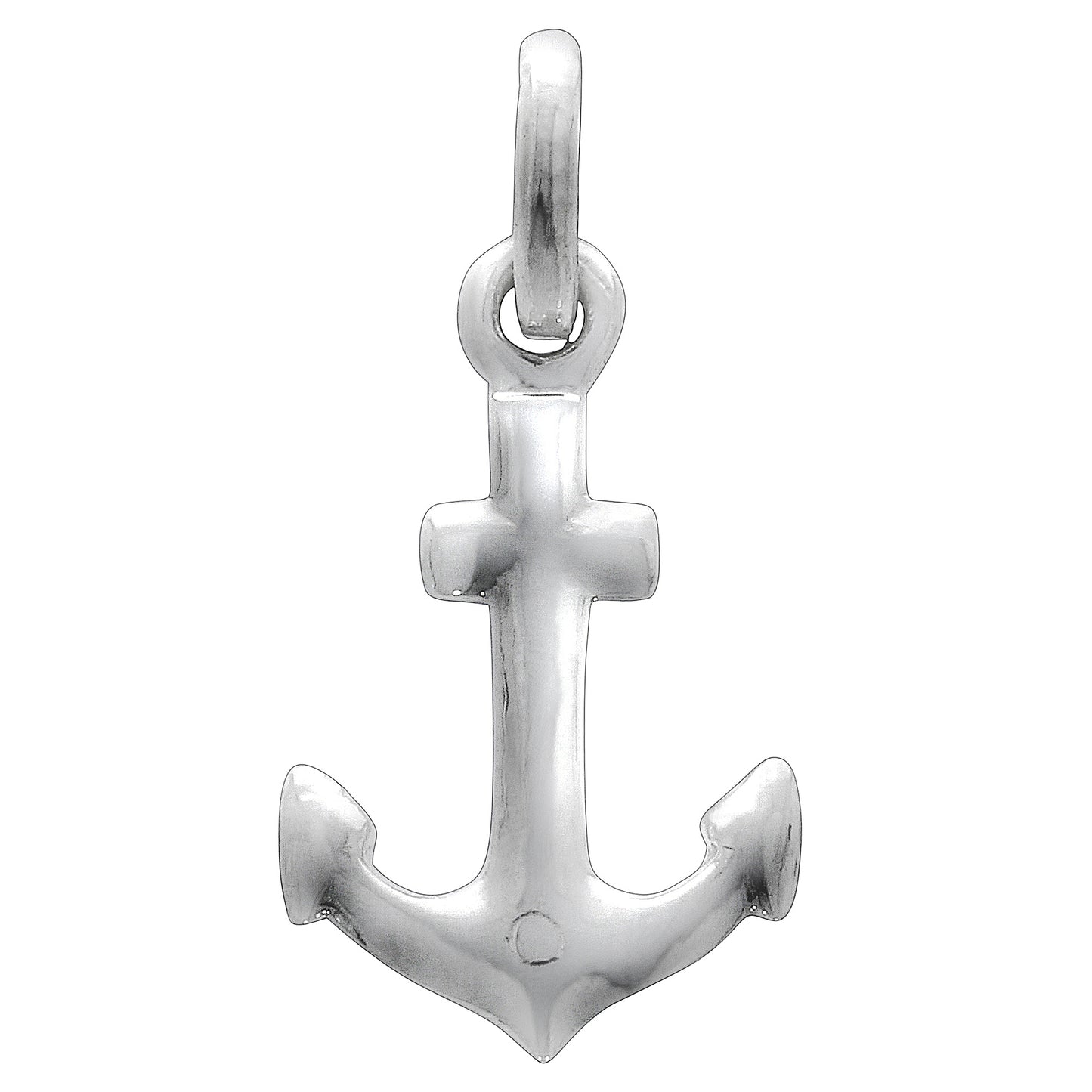 Anhänger 925 Silber rhodiniert Anker