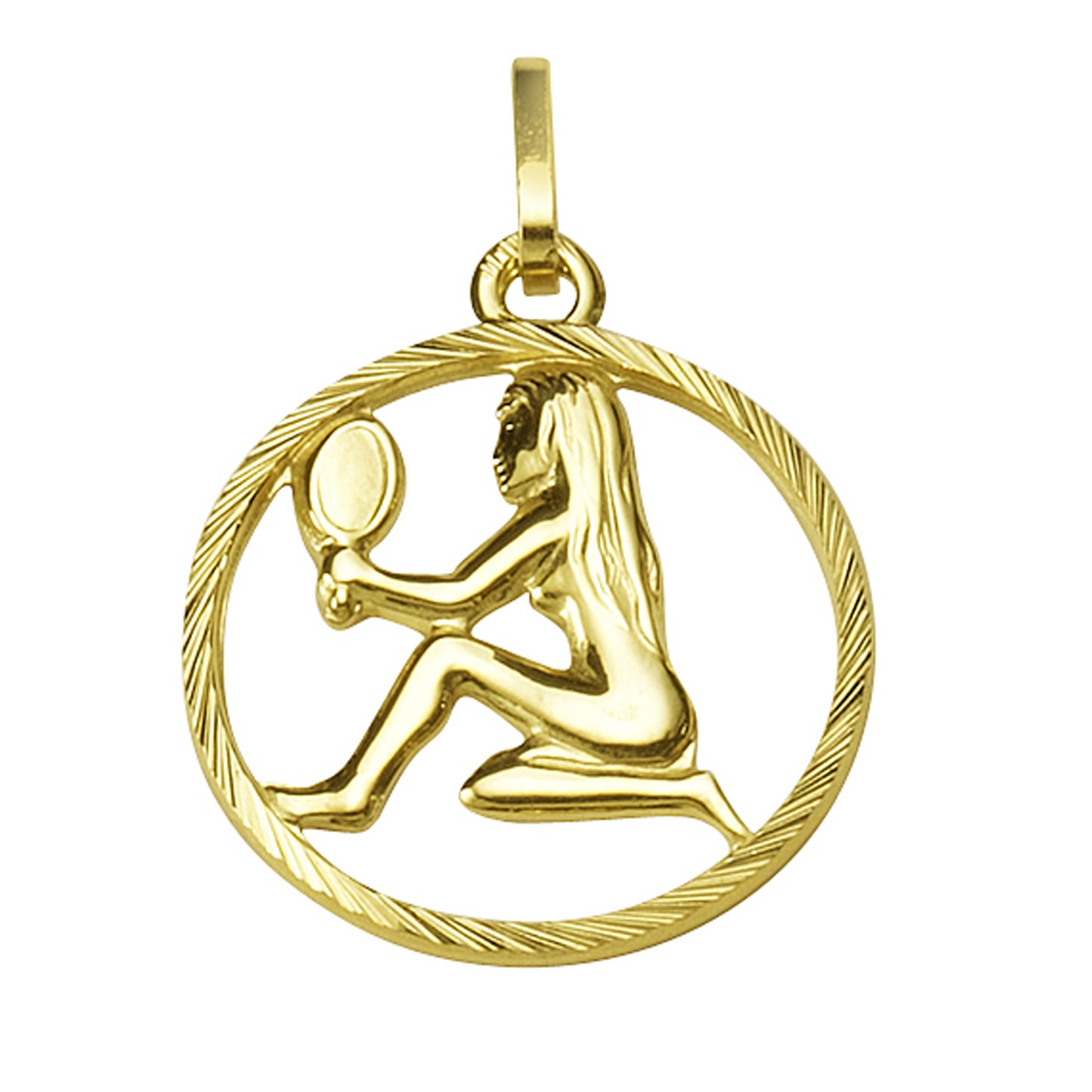 Anhänger 333/- Gelbgold Sternzeichen Jungfrau