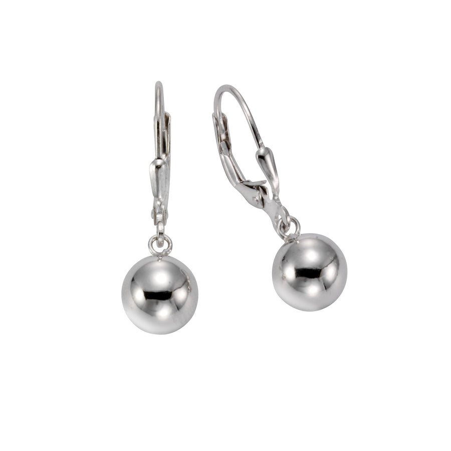 Ohrhänger 925 Silber Kugel