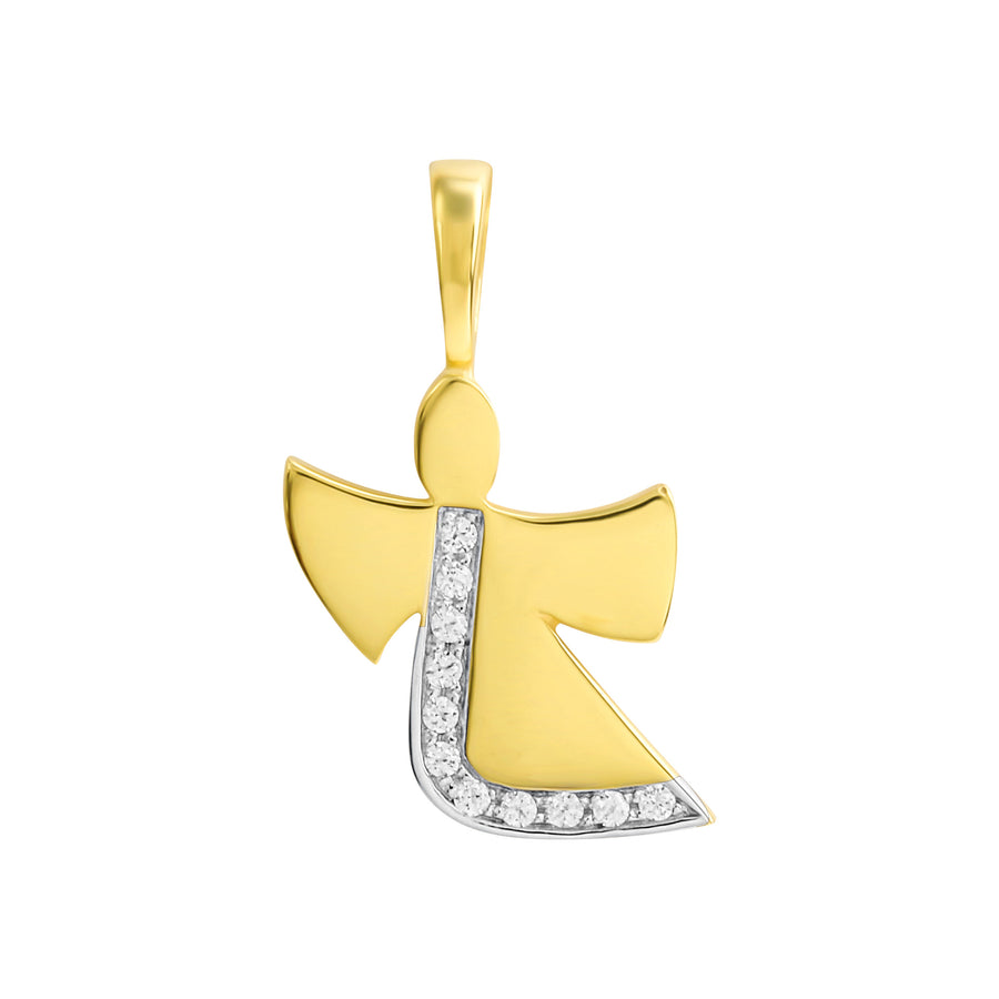 Anhänger 333 Gelbgold bicolor