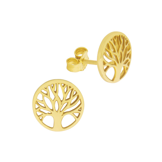 Ohrstecker 333 Gelbgold