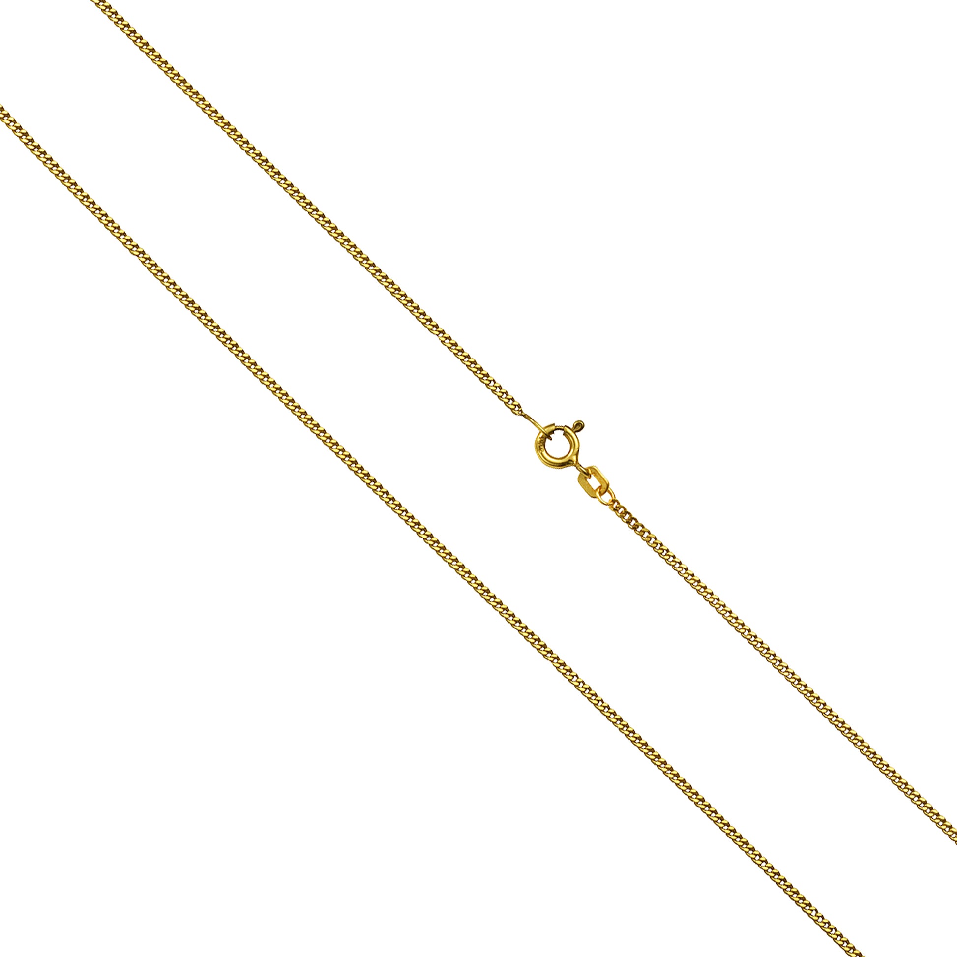 Kette 585/- Gelbgold glanz 42 cm