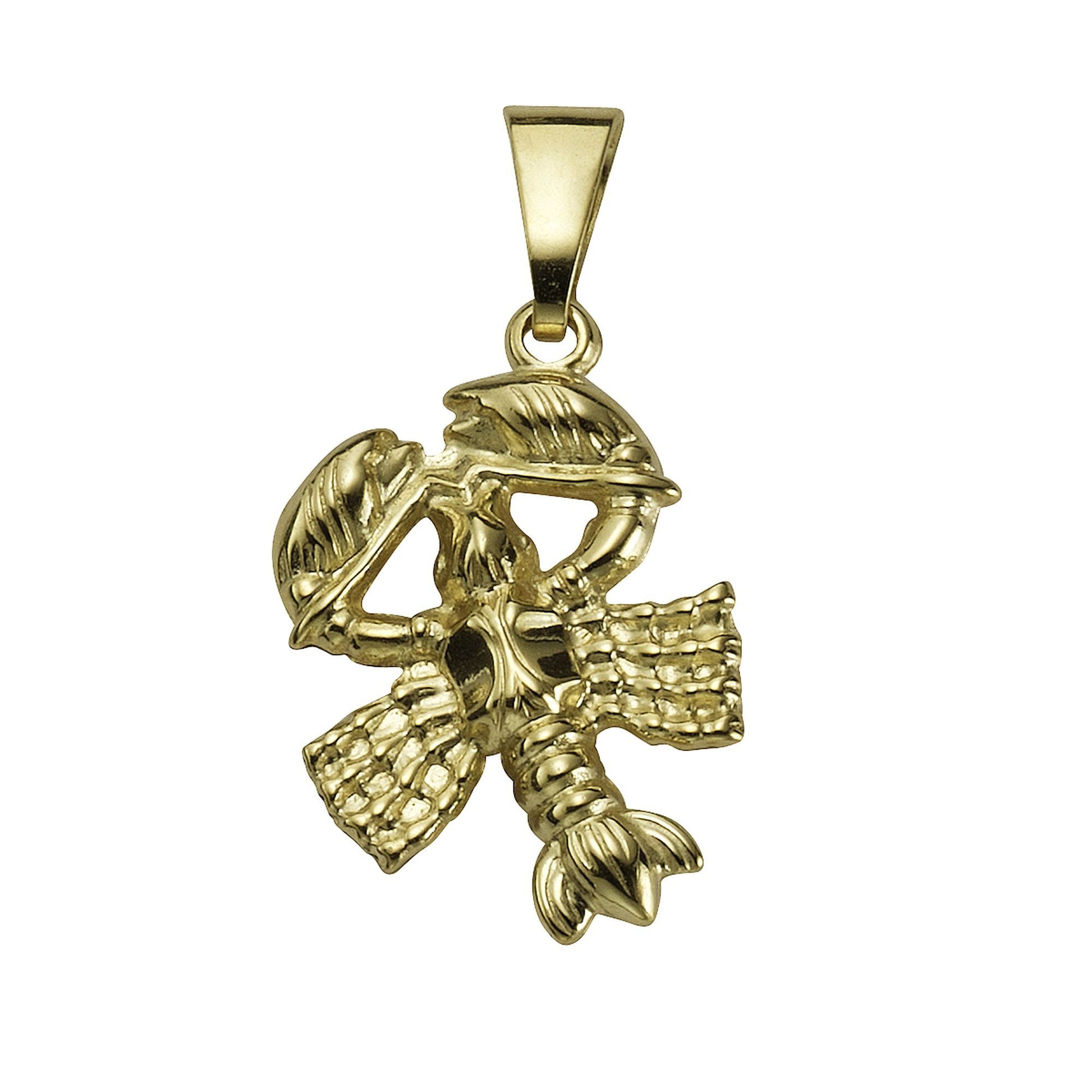 Anhänger Sternzeichen Krebs 585/- Gelbgold glanz