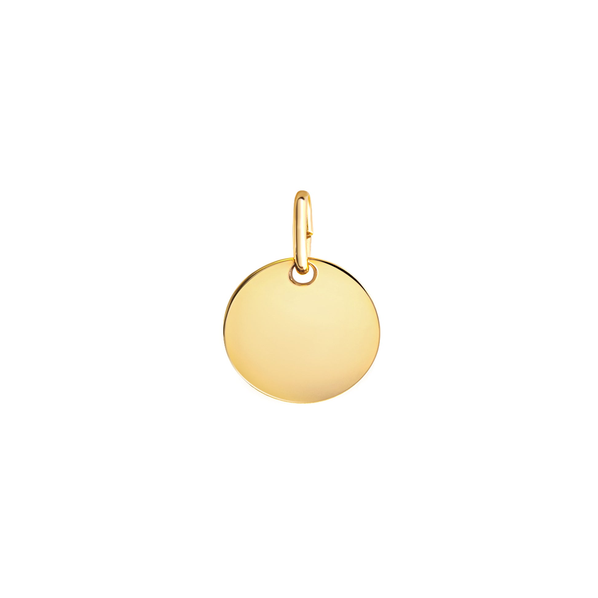 Anhänger 333/- Gelbgold Anhänger Gravurplatte