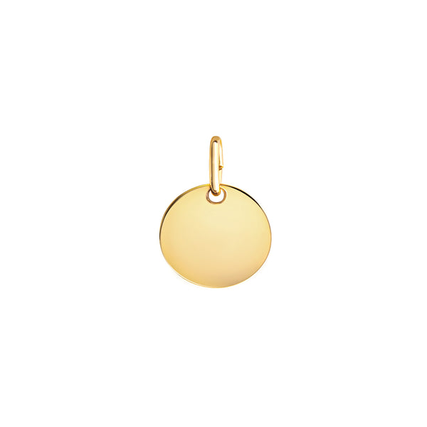 Anhänger 333/- Gelbgold Anhänger Gravurplatte