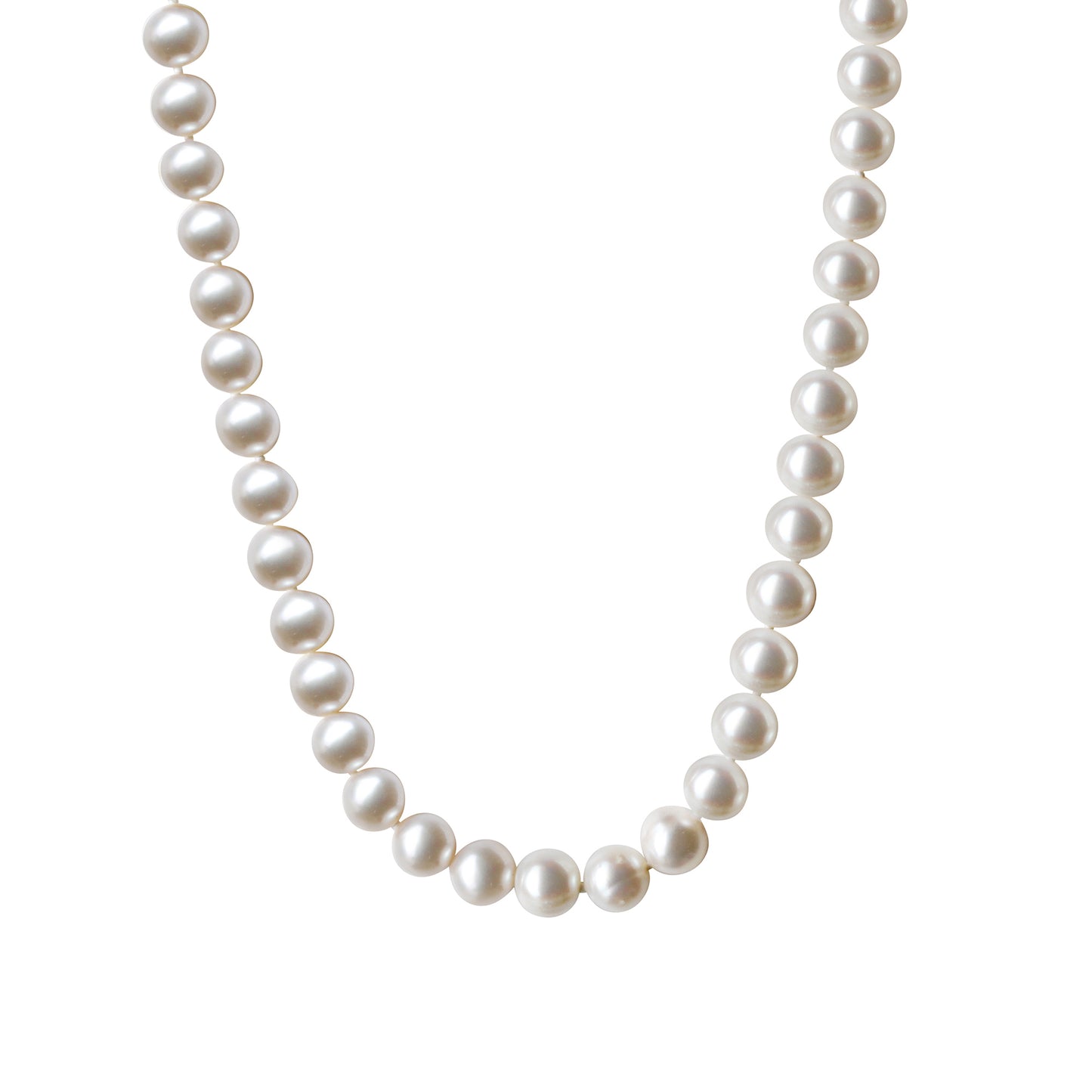 Collier 375/- Gelbgold Süßwasserzuchtperle 7,5-8mm