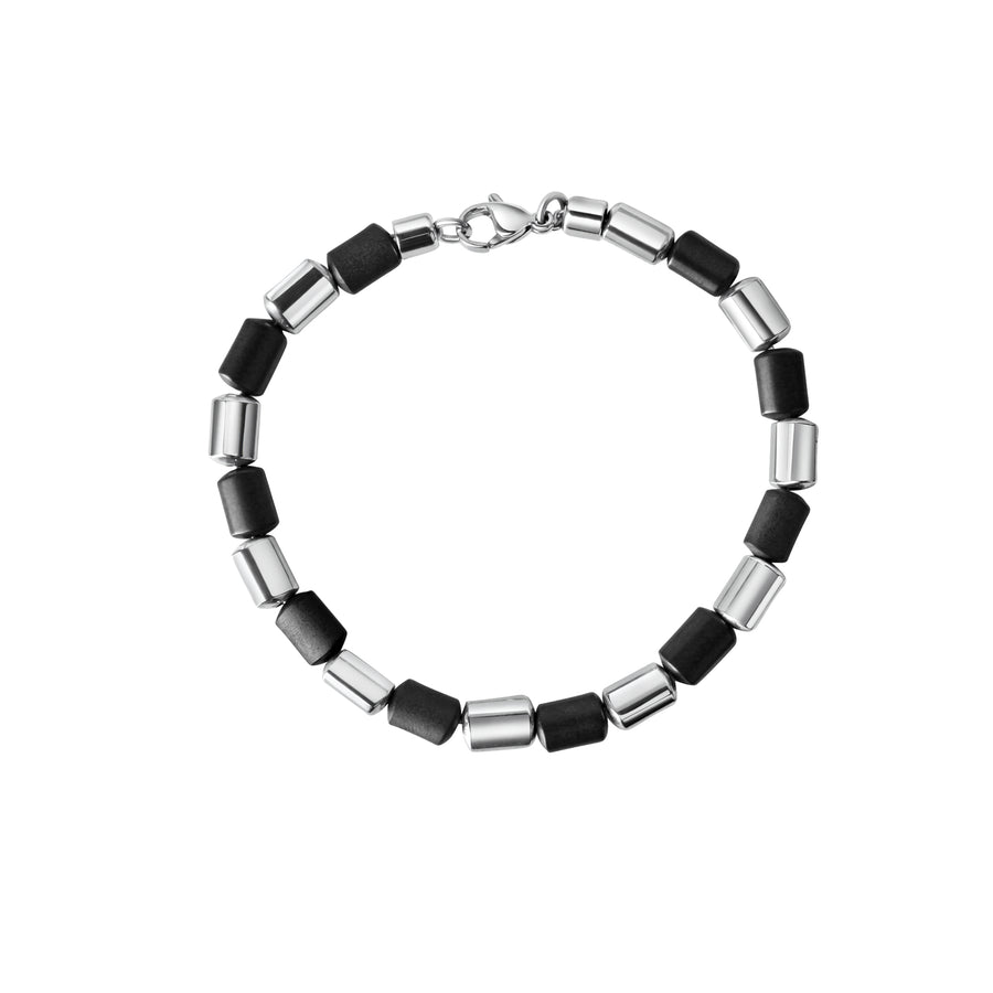 Armband Edelstahl mit Hämatit