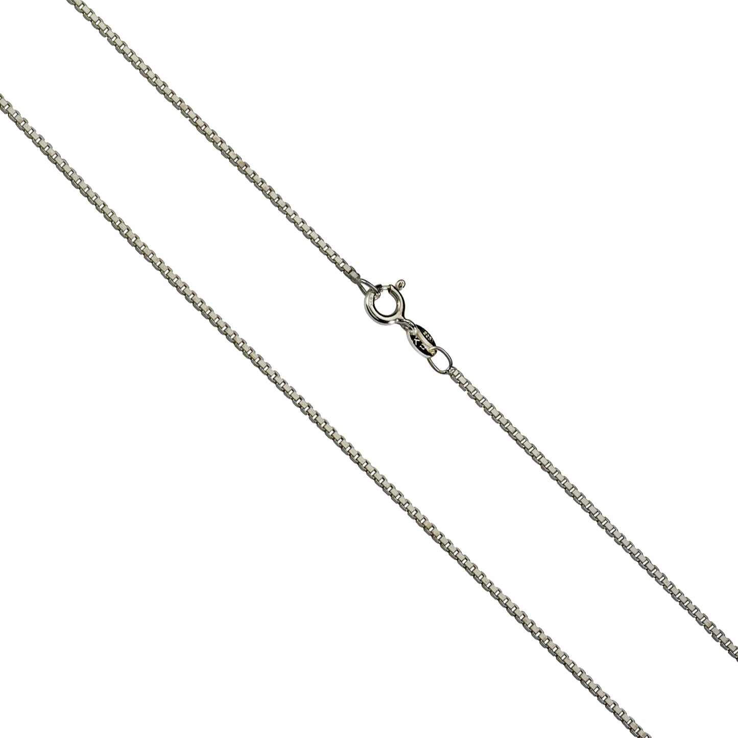 Kette 925/- Sterling Silber Venezianerkette diamantiert 70 cm