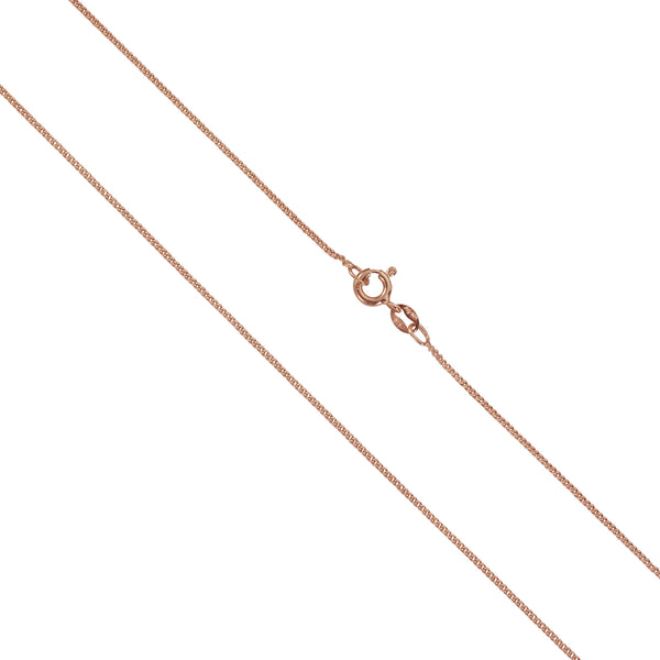 Collier 925/- Sterling Silber rotvergoldet