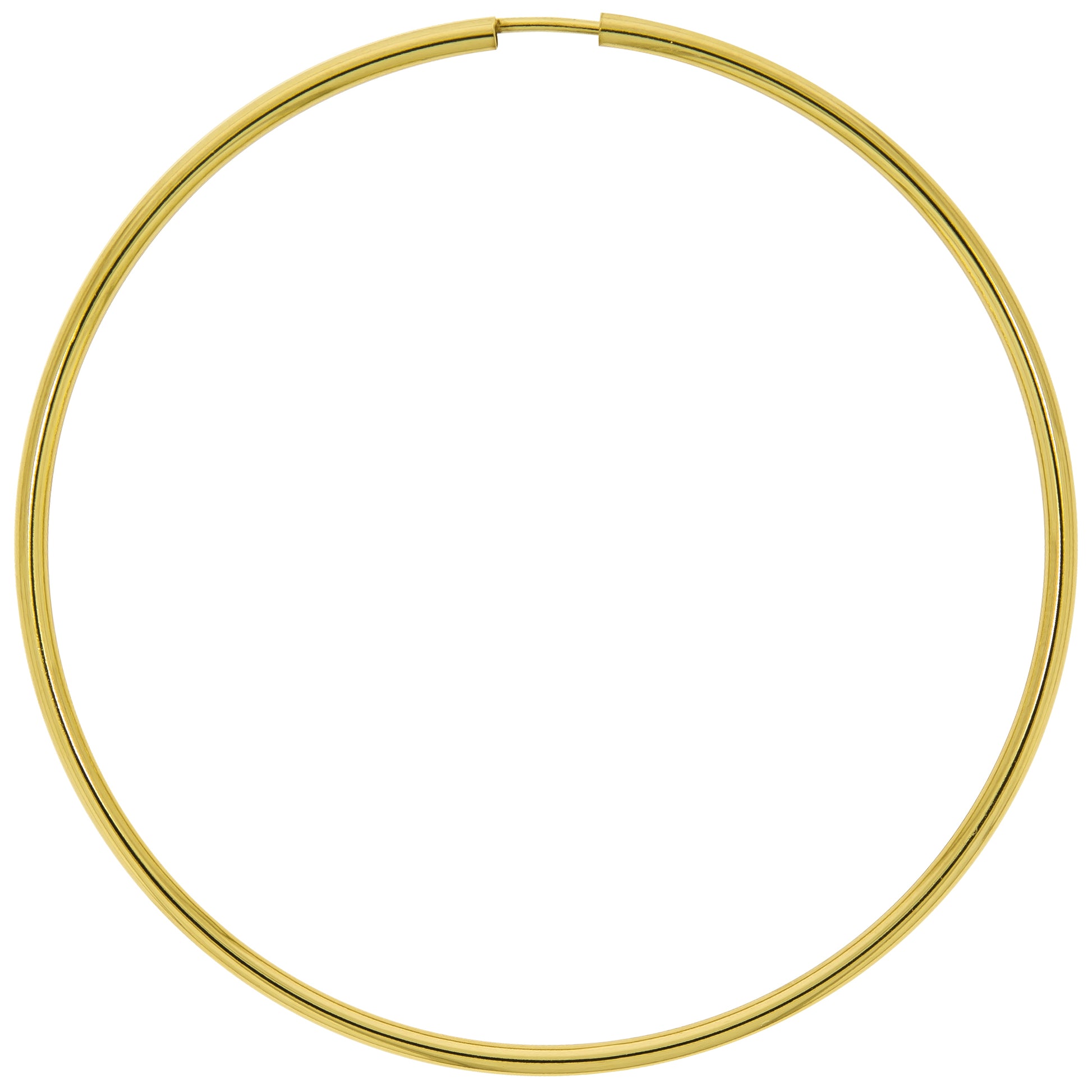 Creolen 333/- Gelbgold glanz 60 mm