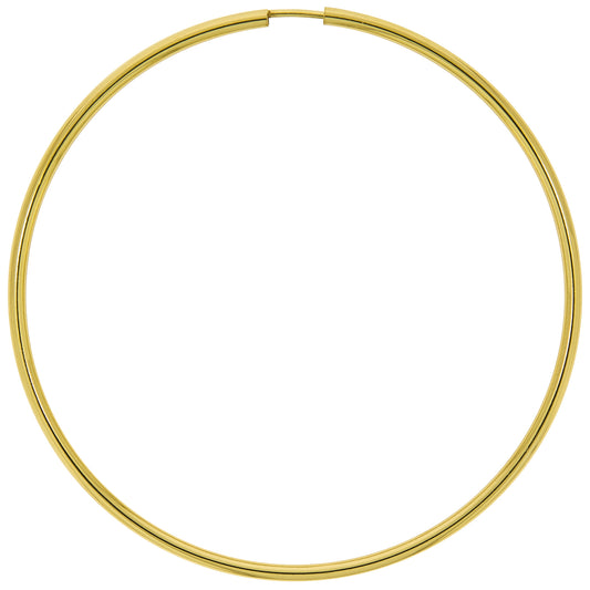 Creolen 333/- Gelbgold glanz 60 mm