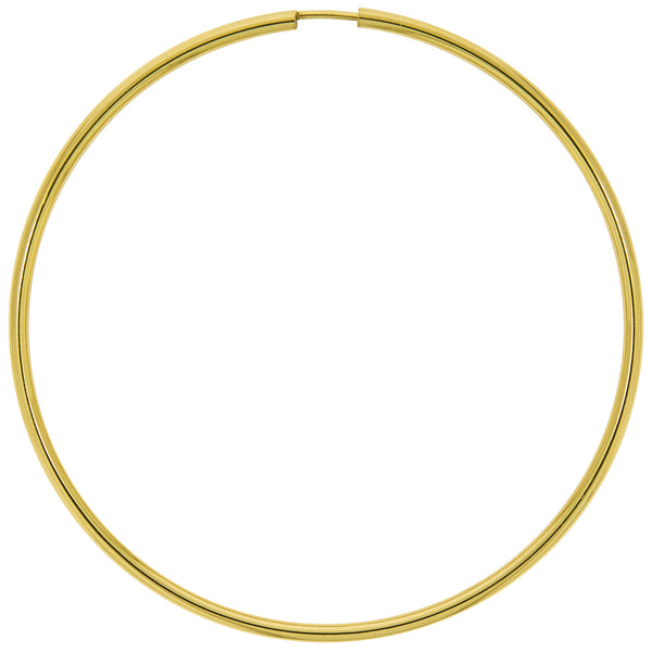 Creolen 333/- Gelbgold glanz 60 mm