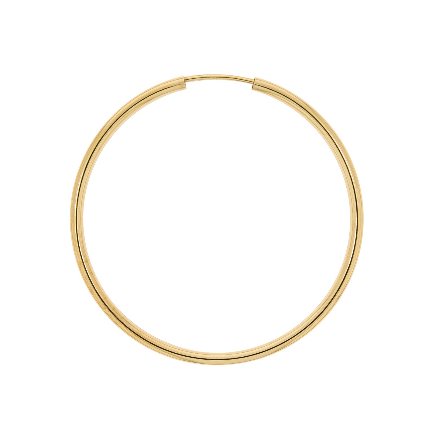 Creolen 333/- Gelbgold glanz 40 mm