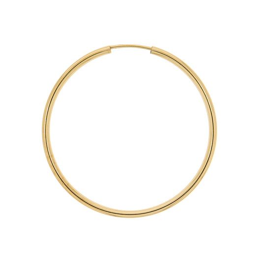 Creolen 333/- Gelbgold glanz 40 mm