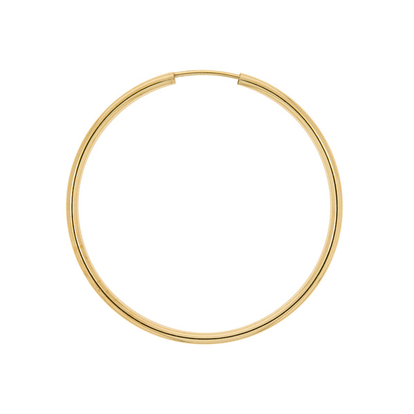 Creolen 333/- Gelbgold glanz 40 mm