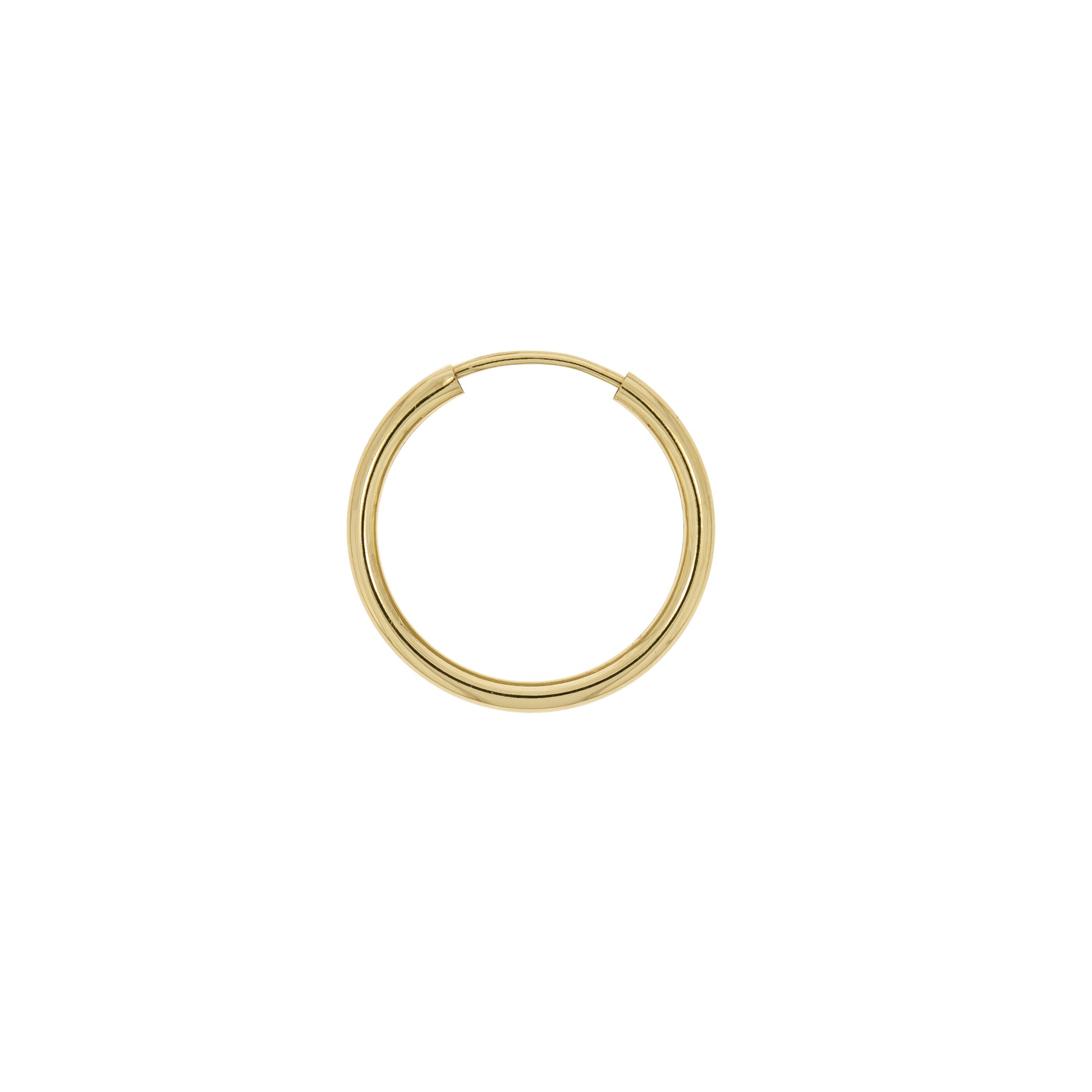 Creolen 333/- Gelbgold glanz 20 mm