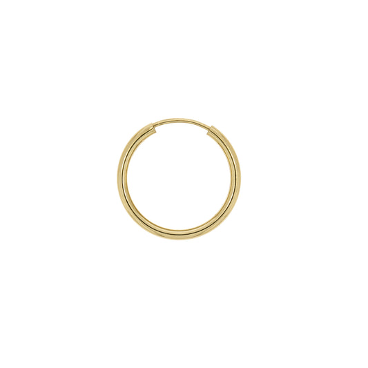 Creolen 333/- Gelbgold glanz 20 mm
