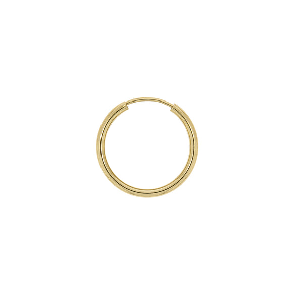 Creolen 333/- Gelbgold glanz 20 mm