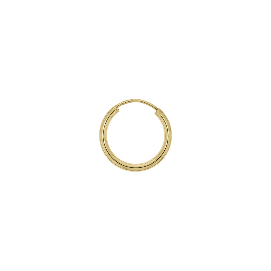 Creolen 585/- Gelbgold glanz 15mm
