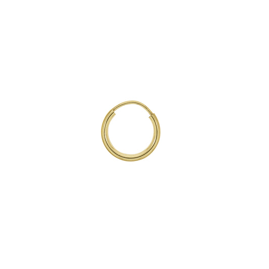 Creolen 333/- Gelbgold glanz 13mm