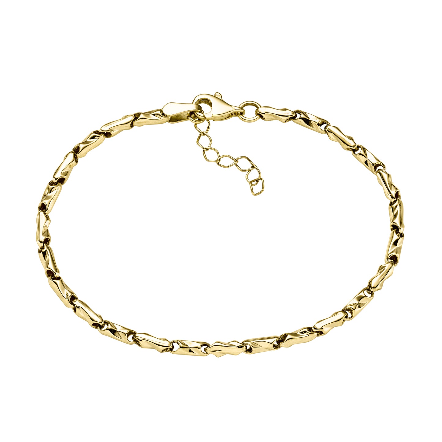 Armband 375/- Gelbgold glanz