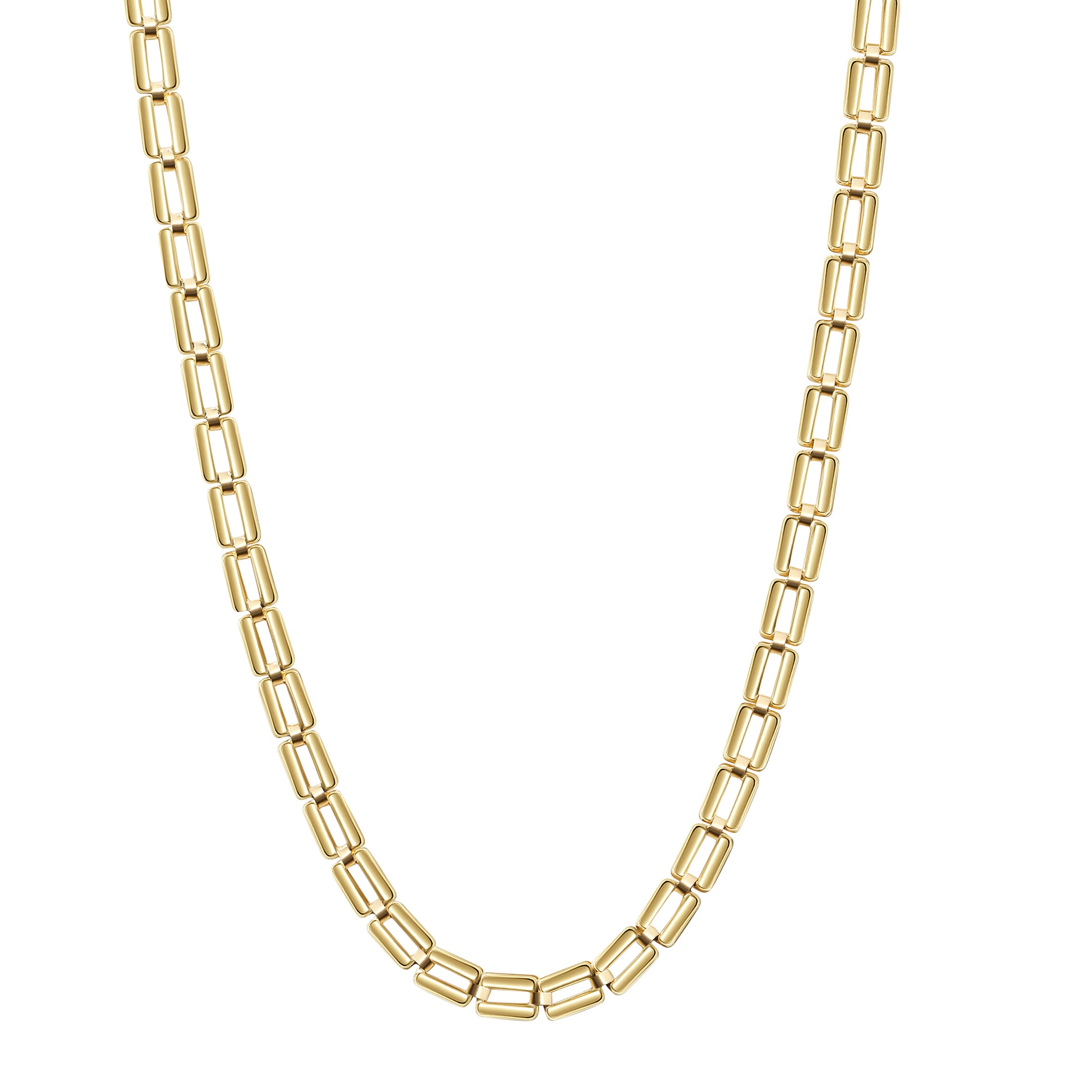 Halskette Gold 375 mit Karabiner 45cm lang