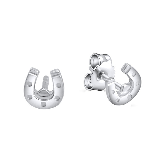Ohrringe Silber 925 Hufeisen