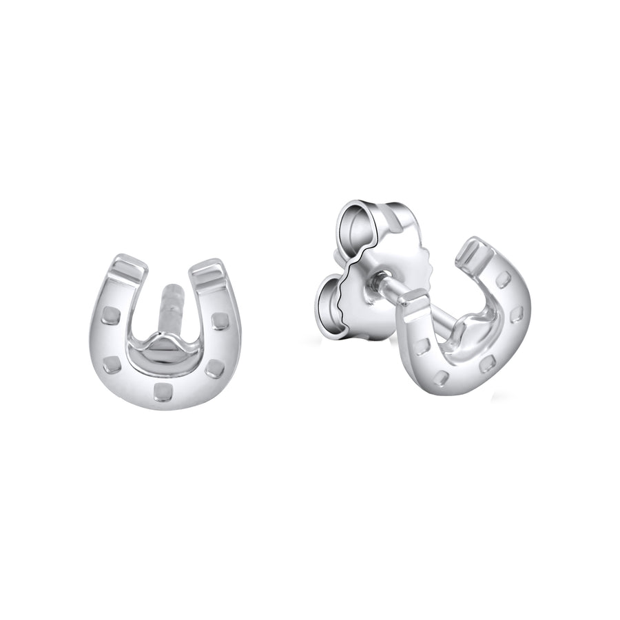 Ohrringe Silber 925 Hufeisen