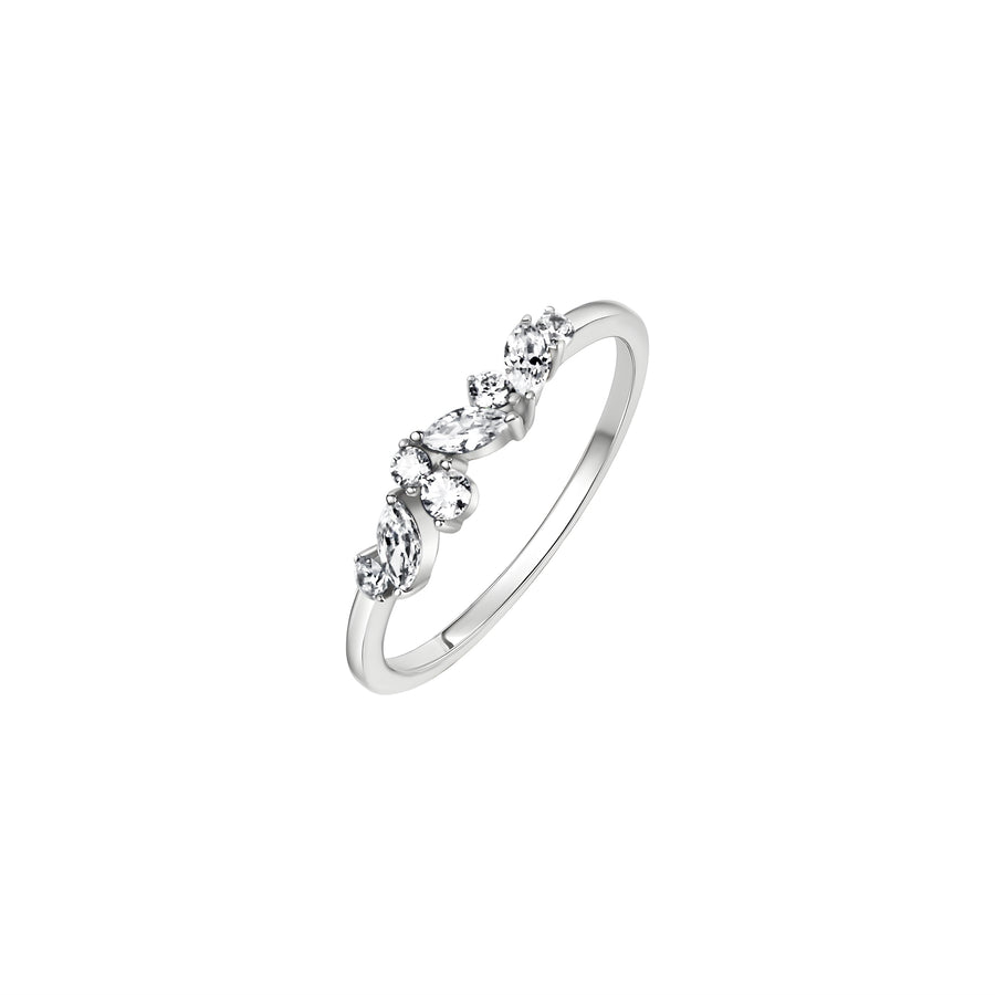 Ottavia Ring – 375 Weißgold mit Zirkonia