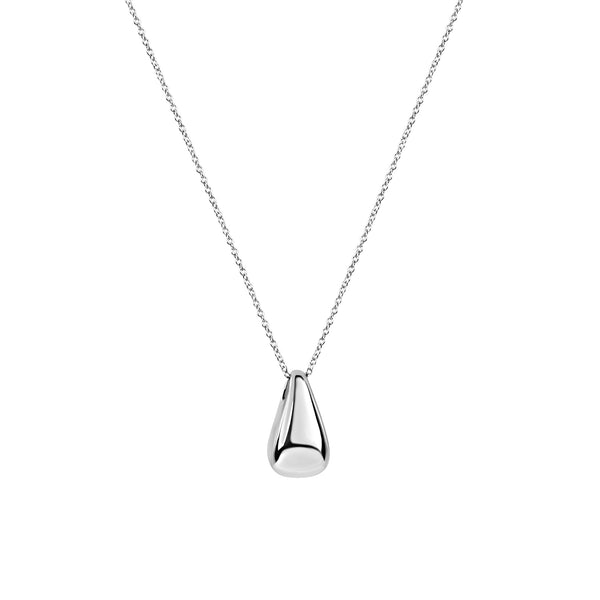 Anhänger mit Kette 925/- Sterling Silber rhodiniert glanz