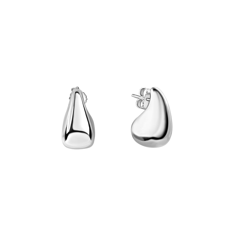 Ohrstecker 925/- Sterling Silber rhodiniert glanz