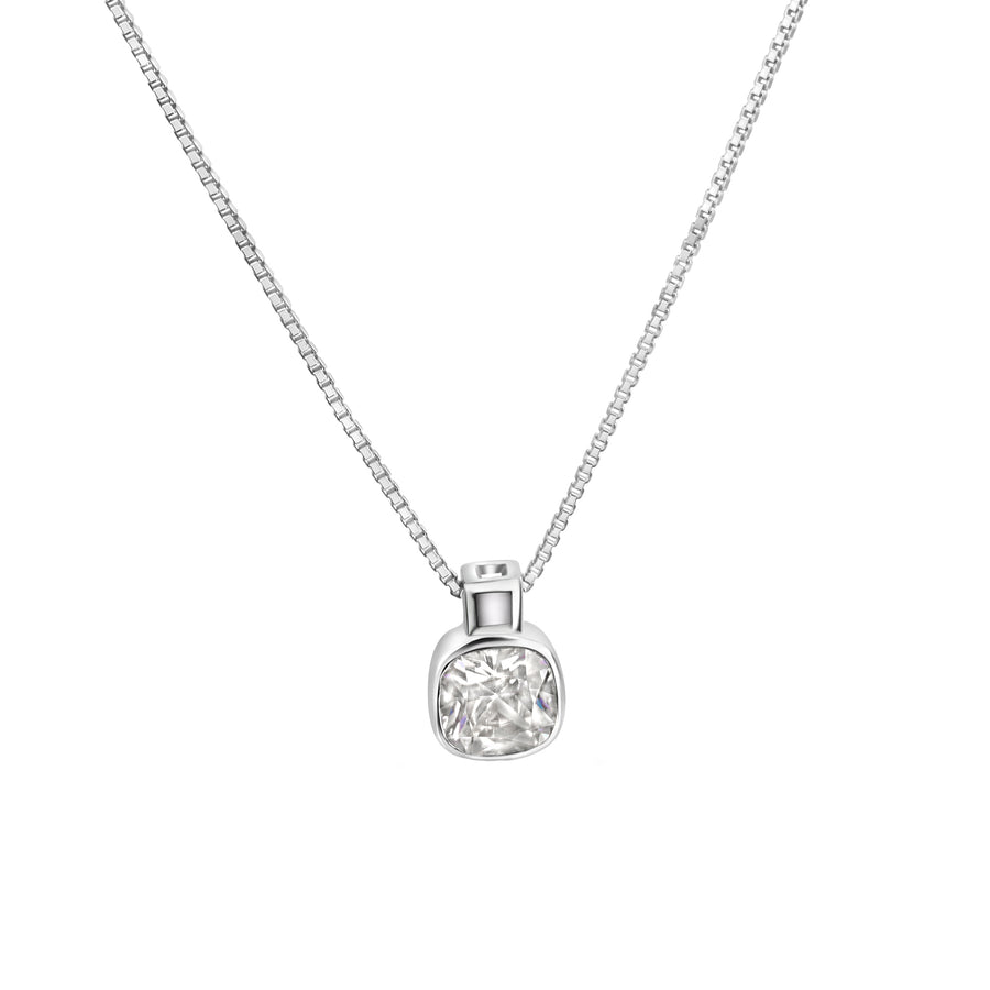 Set A/K + OS 925/- Sterling Silber rhodiniert Set Zirkonia