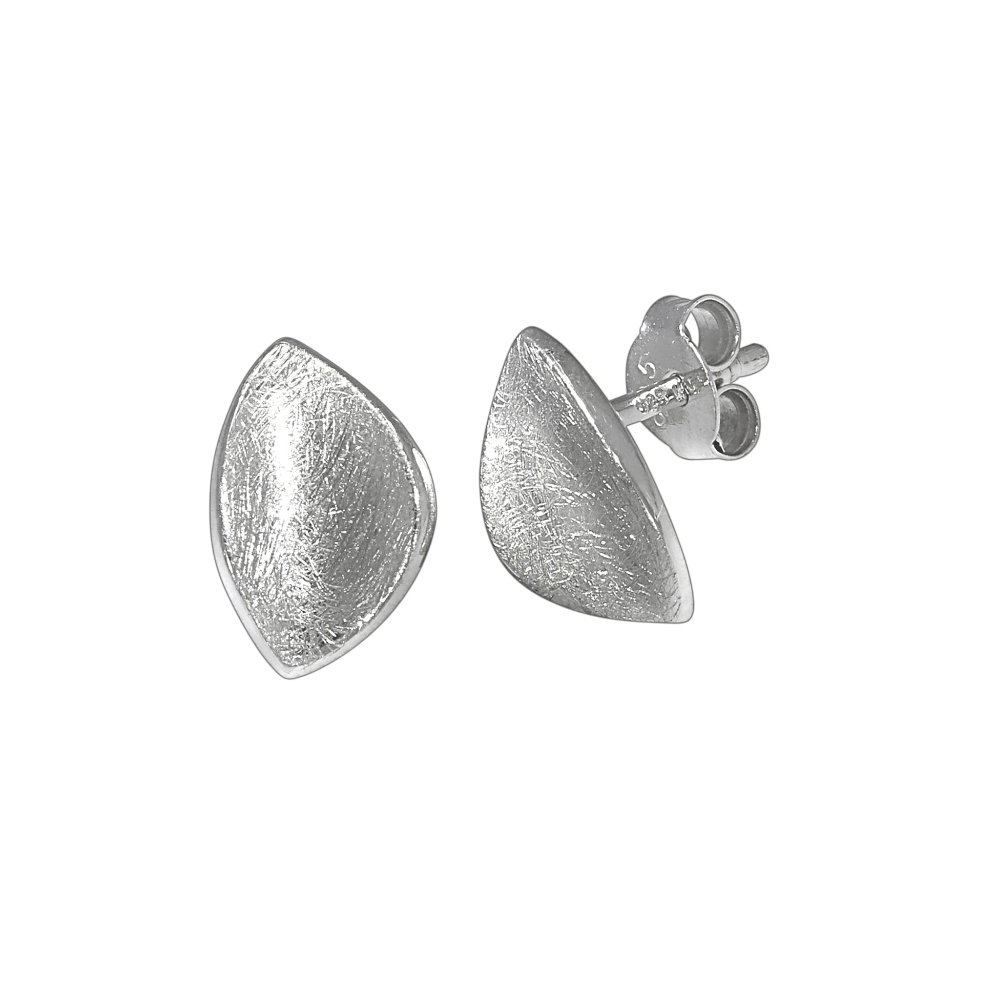 Ohrstecker 925 Silber eismatt