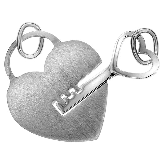 Anhänger 925 Sterling Silber 2tlg. Herz