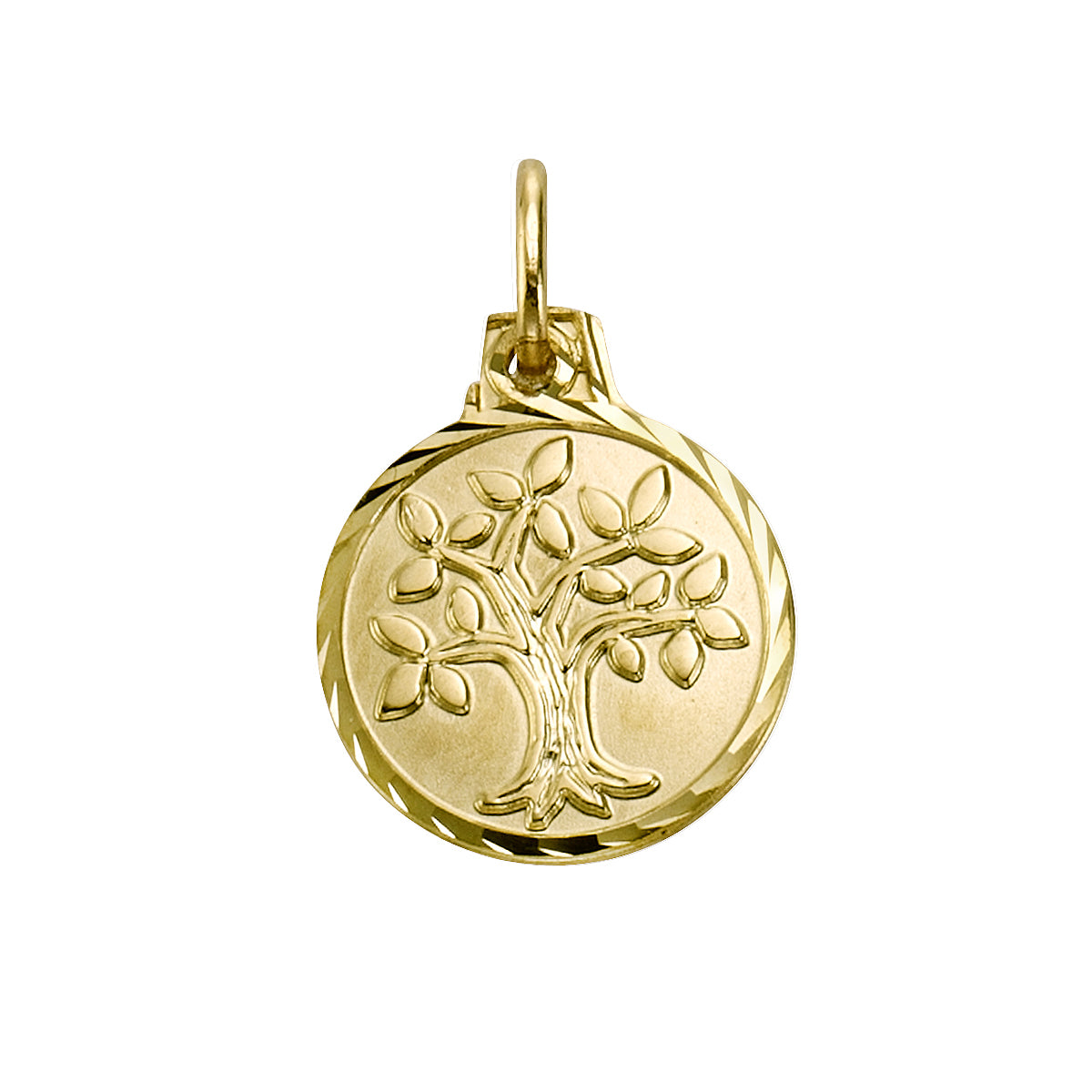 Anhänger 333 Gold Motiv Lebensbaum
