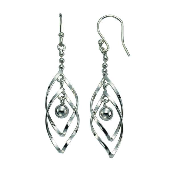 Ohrhaken 925 Silber beweglich